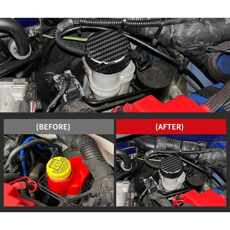 Brake Fluid - NCSMT, originele, droge, harde carbonvezel afdekking