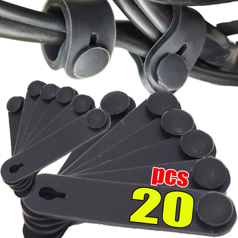 Brake Line Motorcycle - 1-20 Stuks Motorfiets Rubberen Frame Beveiligen