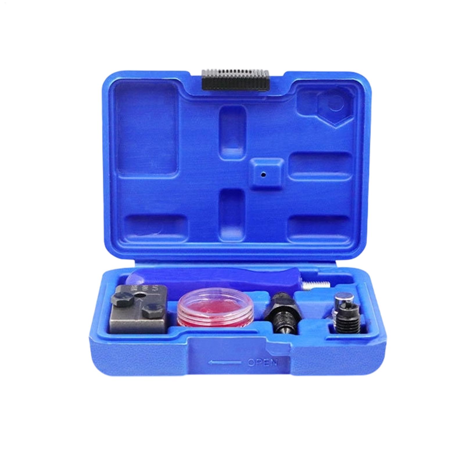Brake Line Motorcycle - Remleiding-afvlakkingsset, multi-formaat, heavy-duty, professionele handmatige auto-afvlakkingsset