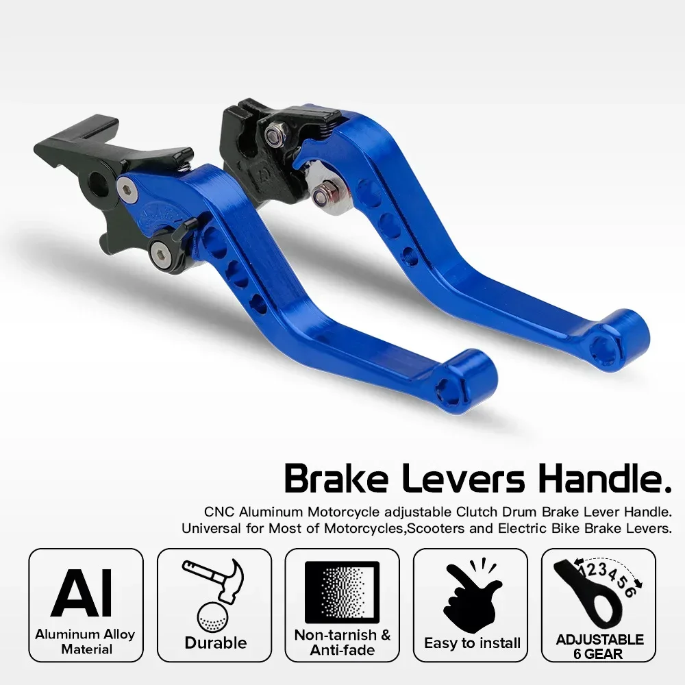 Brake Disc Motorcycle - Universele motorfiets aluminiumlegering stuur koppeling hendel