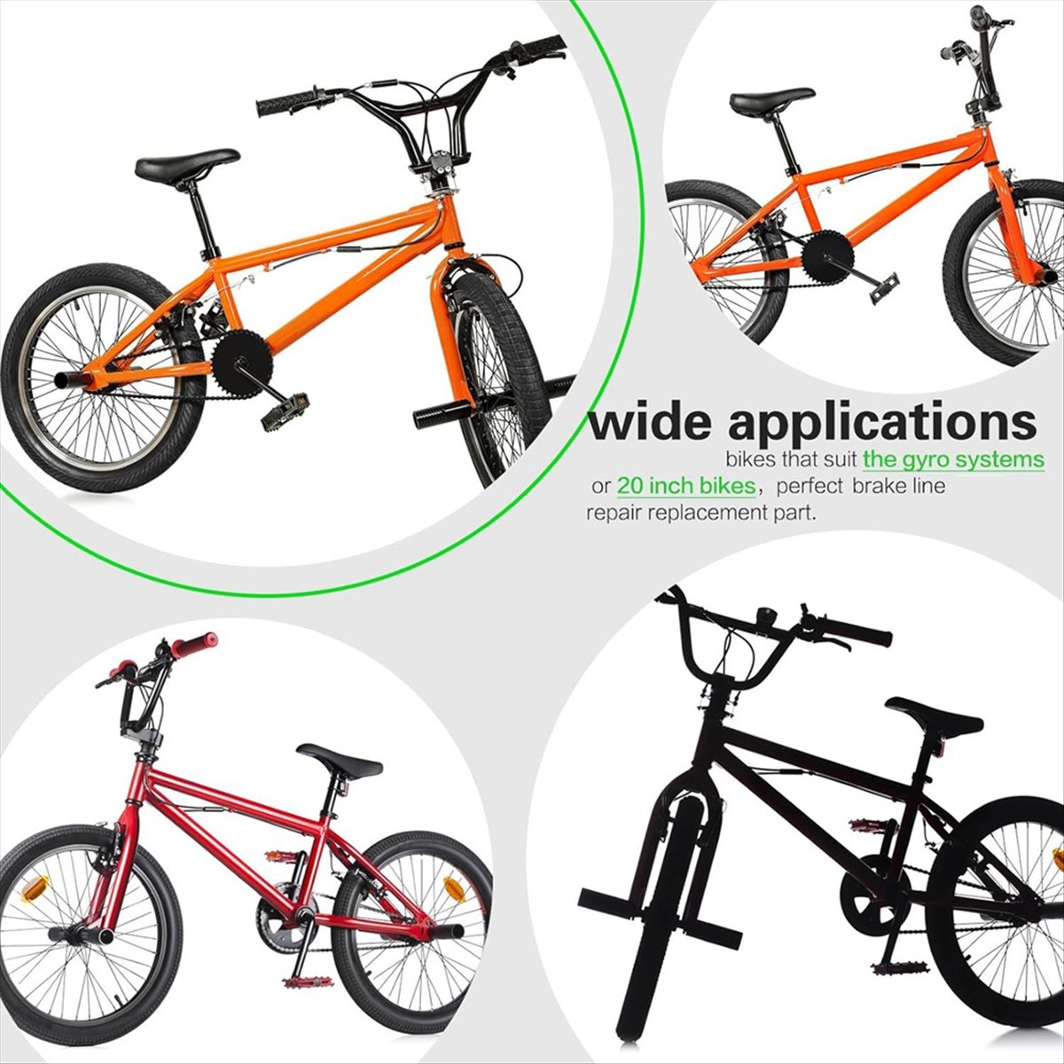 A61P Bike Gyro Remkabels Voor  - Brake Rotor recensie en prijs