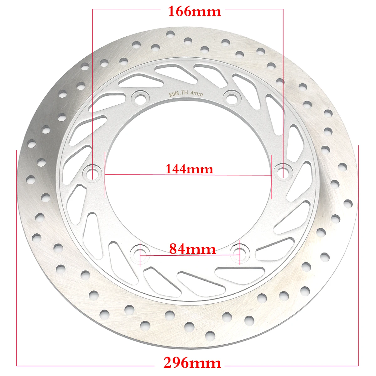 296mm Remschijf Voor Honda NV4 - Brake Rotor recensie en prijs