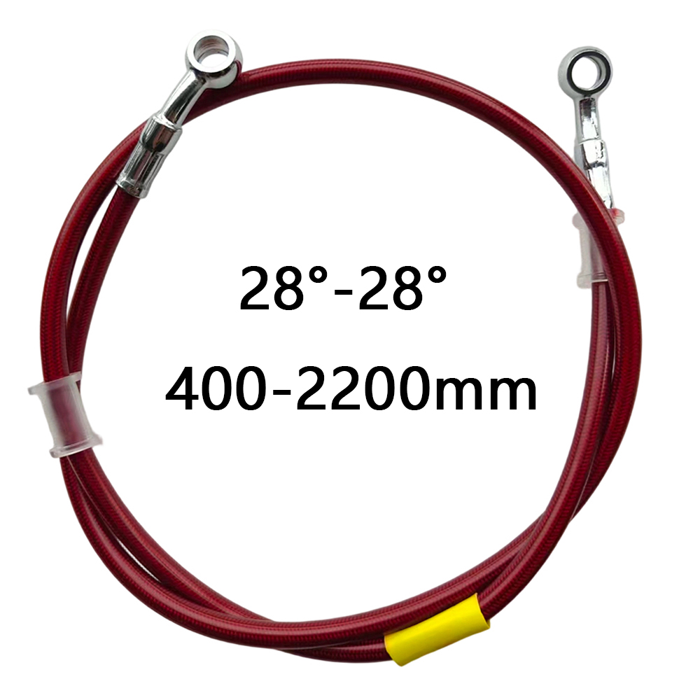 28-28 Rode Universele Motorfie - Brake Line Motorcycle recensie en prijs